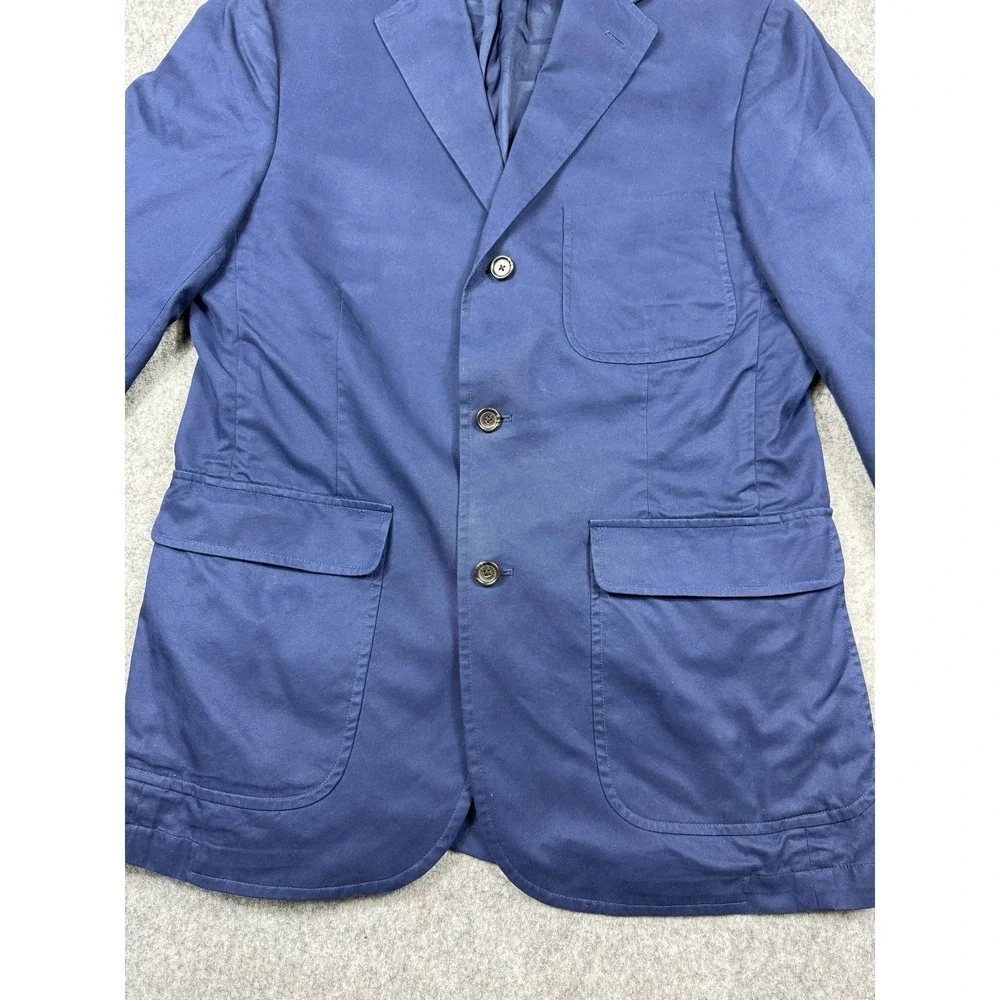 Polo Ralph Lauren Blazer‎ Mens Medium Unlined 3 Button Chore Coat Jacket